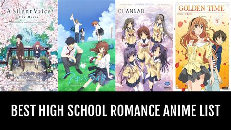 best romance anime|high school romance anime list.